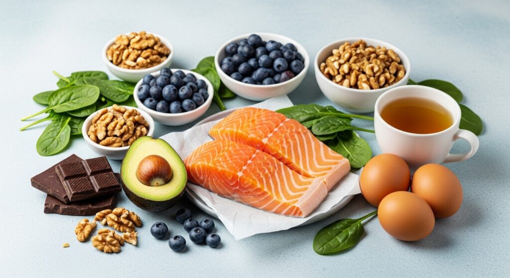 뇌가 똑똑해지는 식단? 2025년 ‘브레인 푸드’로 집중력과 기억력 잡기